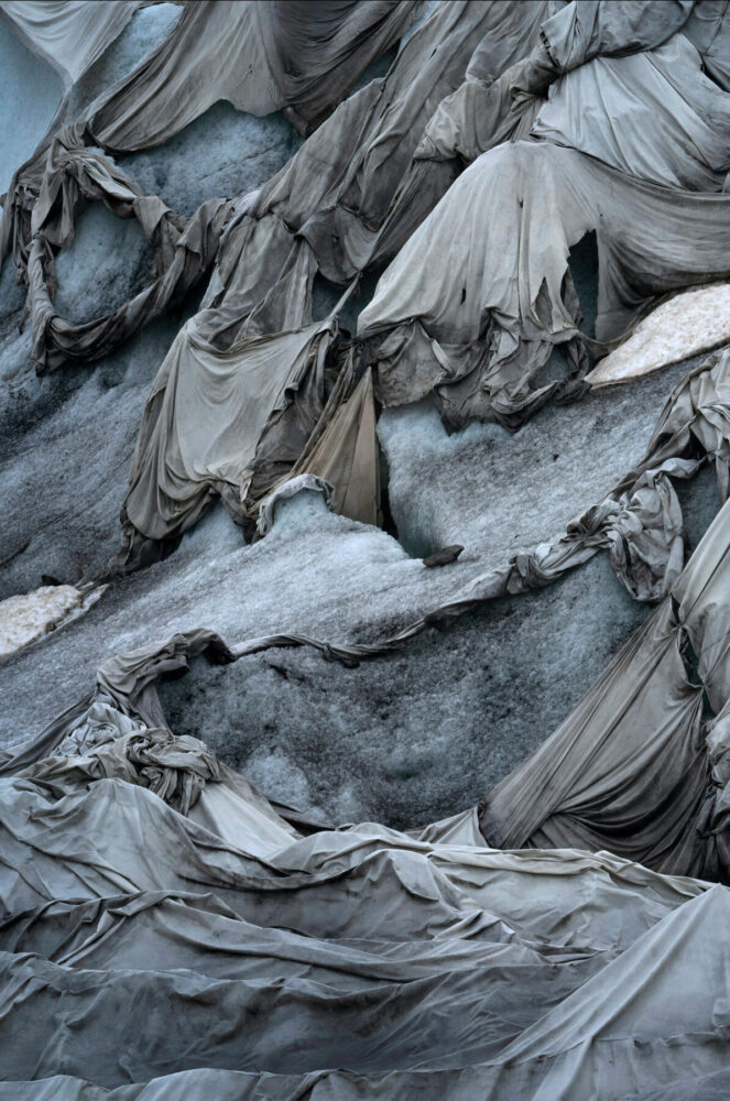Thomas Wrede, Rhone Glacier outside #2, 2019 | Courtesy of Bernhard Knaus Fine Art, Frankfurt am Main ©Thomas Wrede, VG Bild-Kunst, Bonn