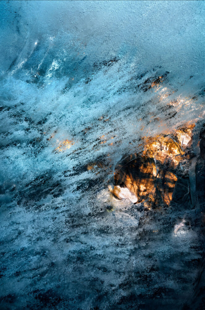 Thomas Wrede, Rhone Glacier inside #5, 2019 | Courtesy of Bernhard Knaus Fine Art, Frankfurt am Main ©Thomas Wrede, VG Bild-Kunst, Bonn