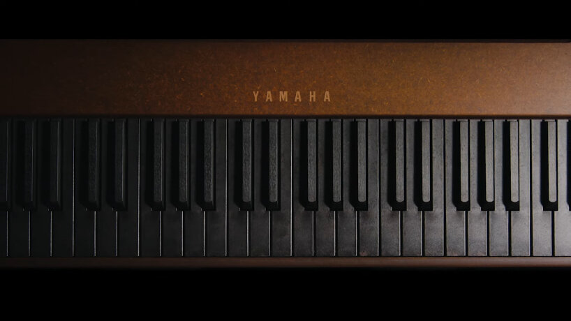 the design team uses natural oils for the wooden parts of the musical instrument