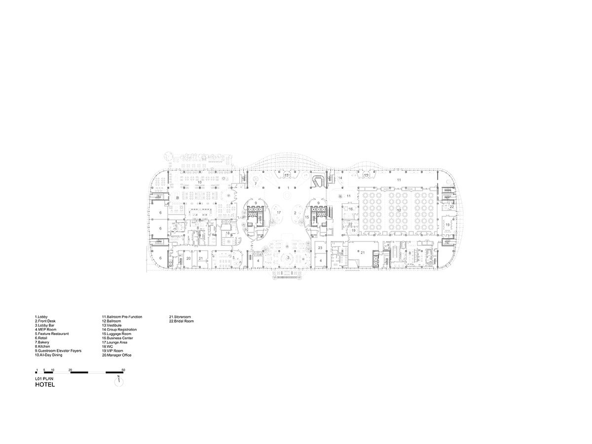 hotel plan L01