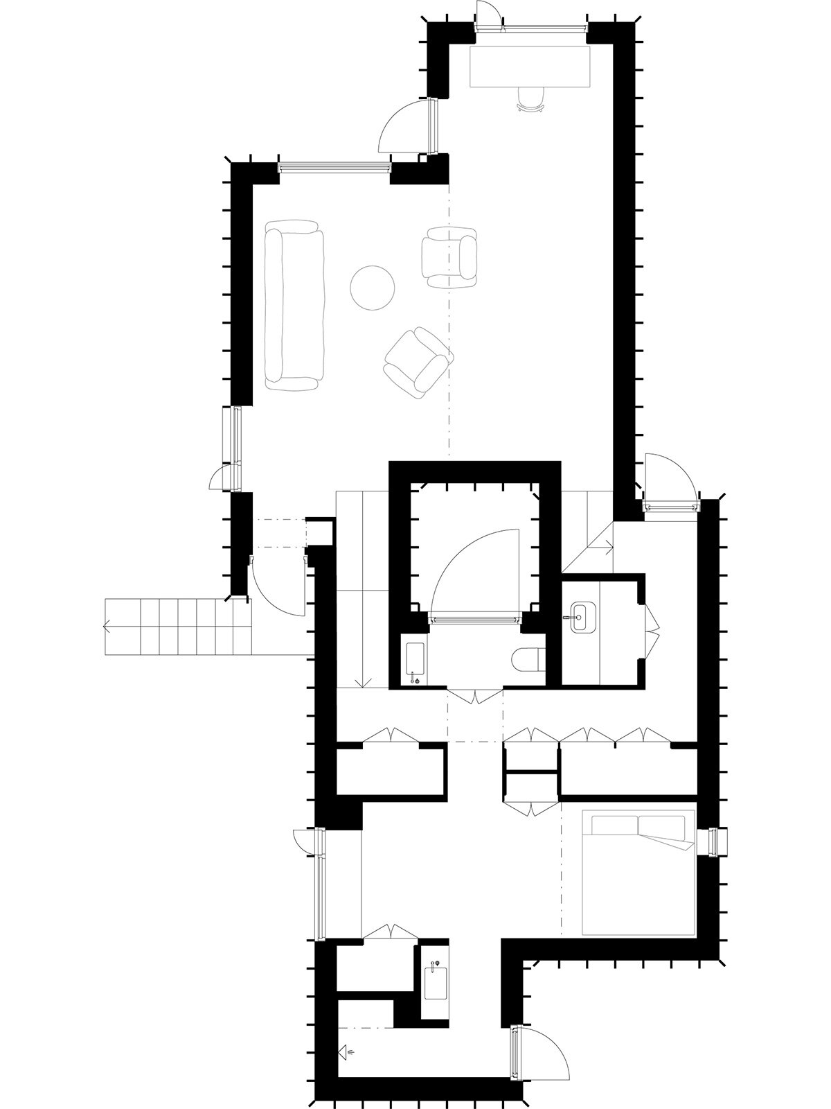 ground level floor plan