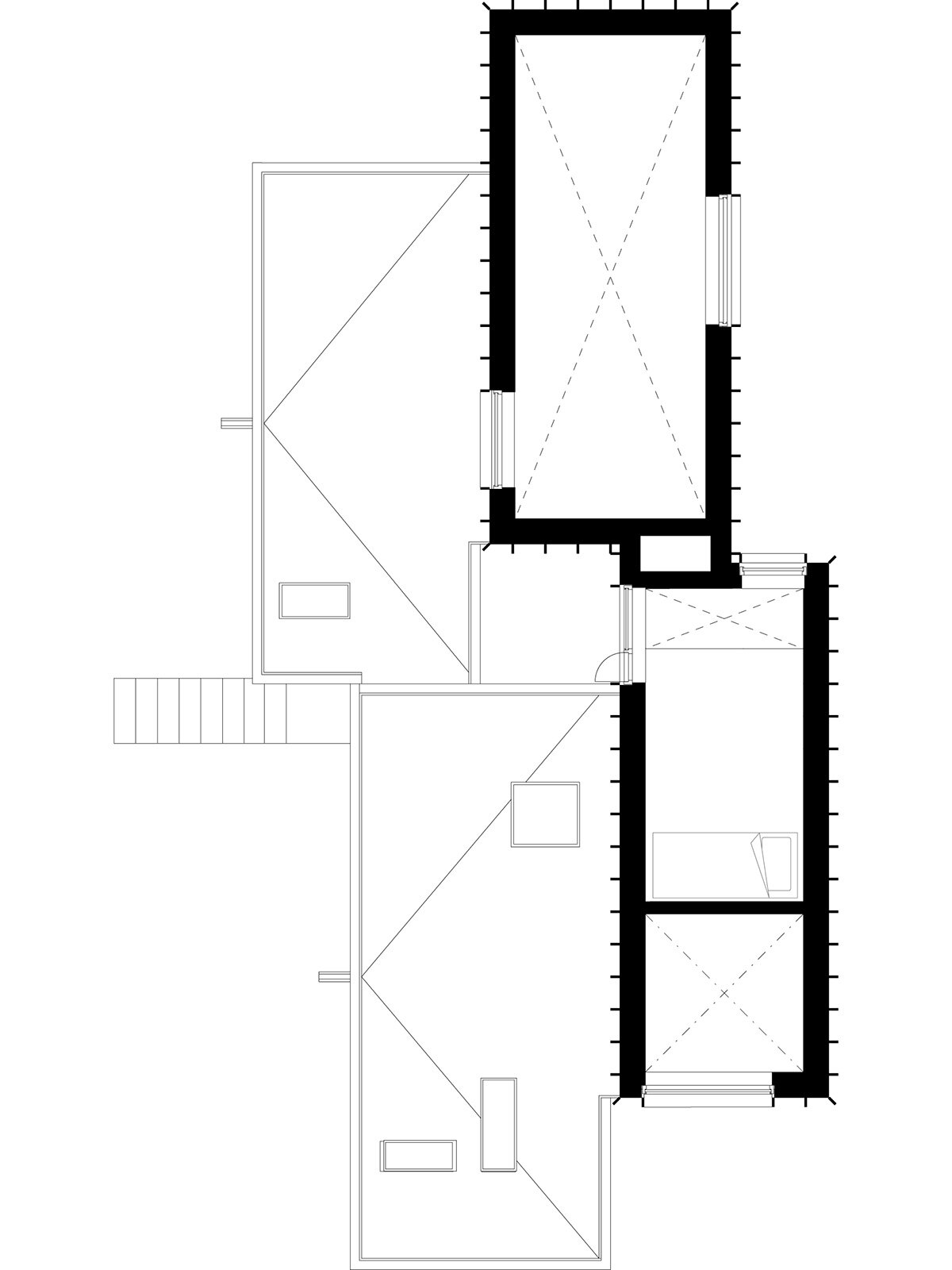 upper level floor plan