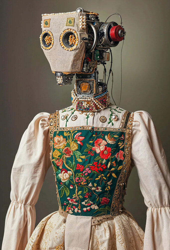 Folkloric Robots by David Szauder represented by LUMAS Budapest