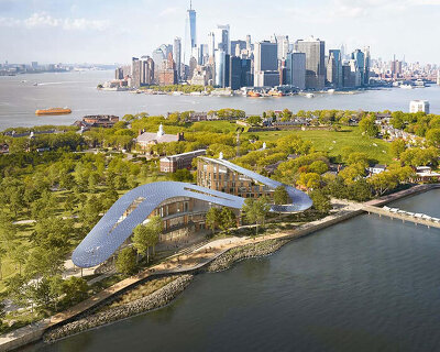 SOM updates design for climate exchange laboratory on new york's governors island