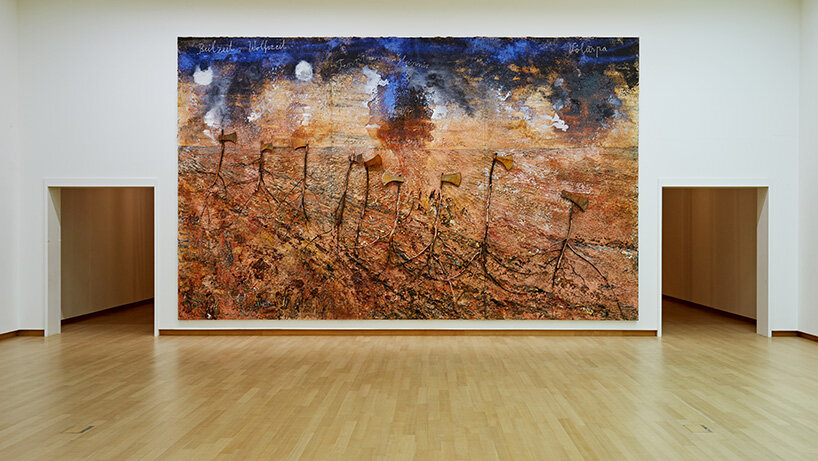 anselm kiefer's vast installations take over amsterdam's stedelijk and van gogh museums