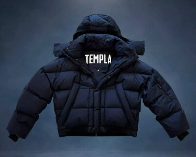 biodegradable down puffer jacket by templa and allied feather + down decomposes in 5 years