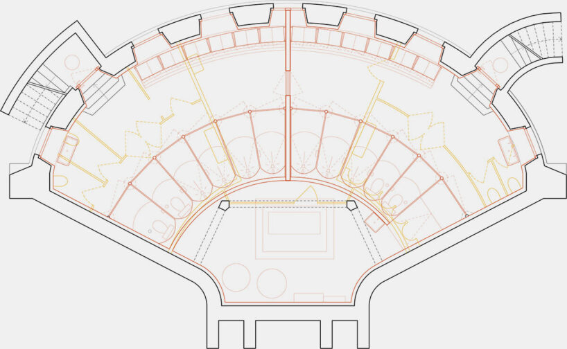 basement floor plan by Camponovo Baumgartner
