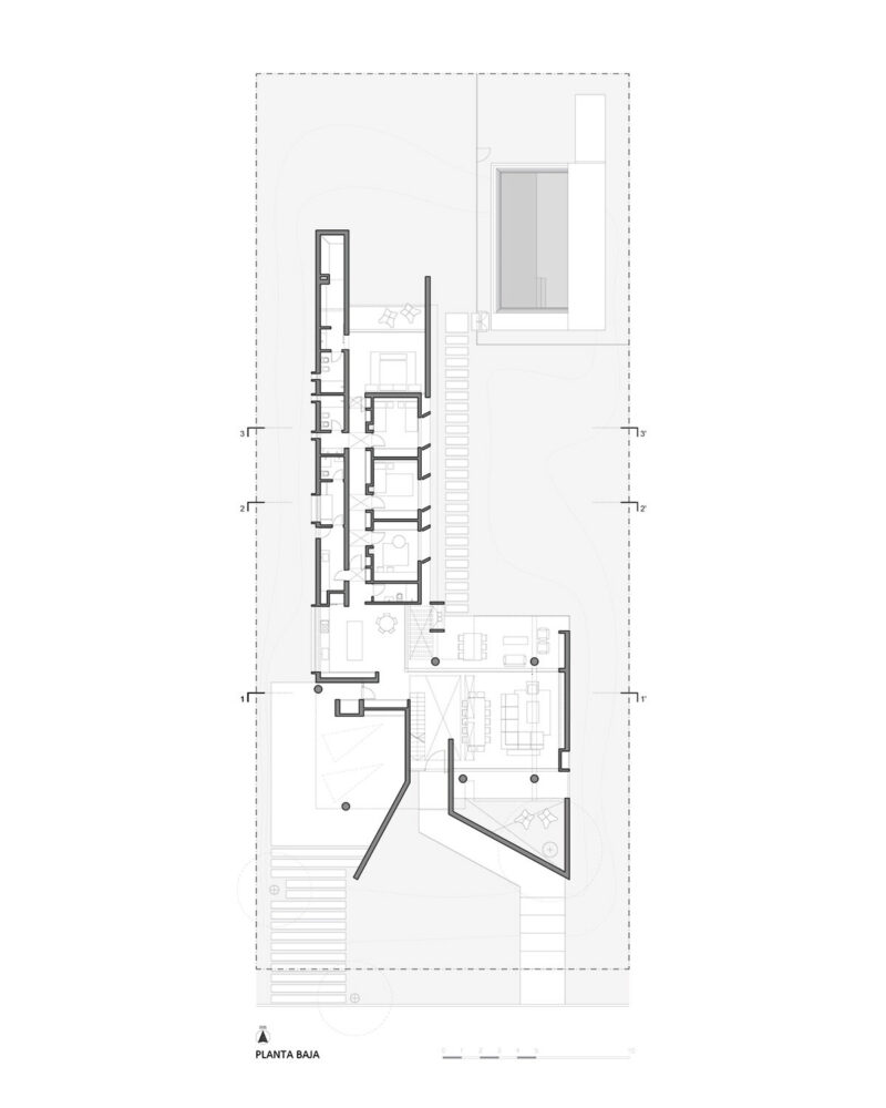 ground level floor plan