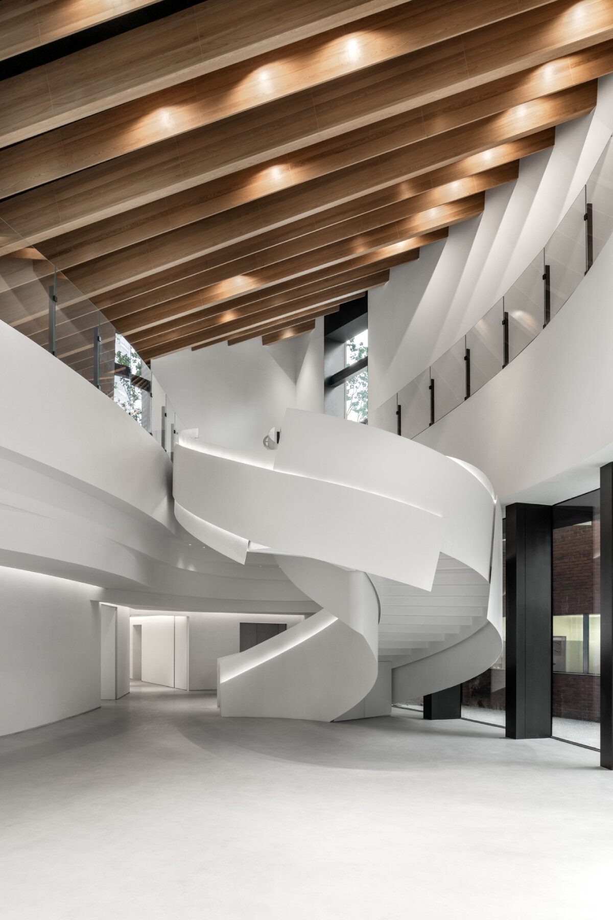 verdant roof doubling as public plaza tops kengo kuma's curving museum in taichung, taiwan