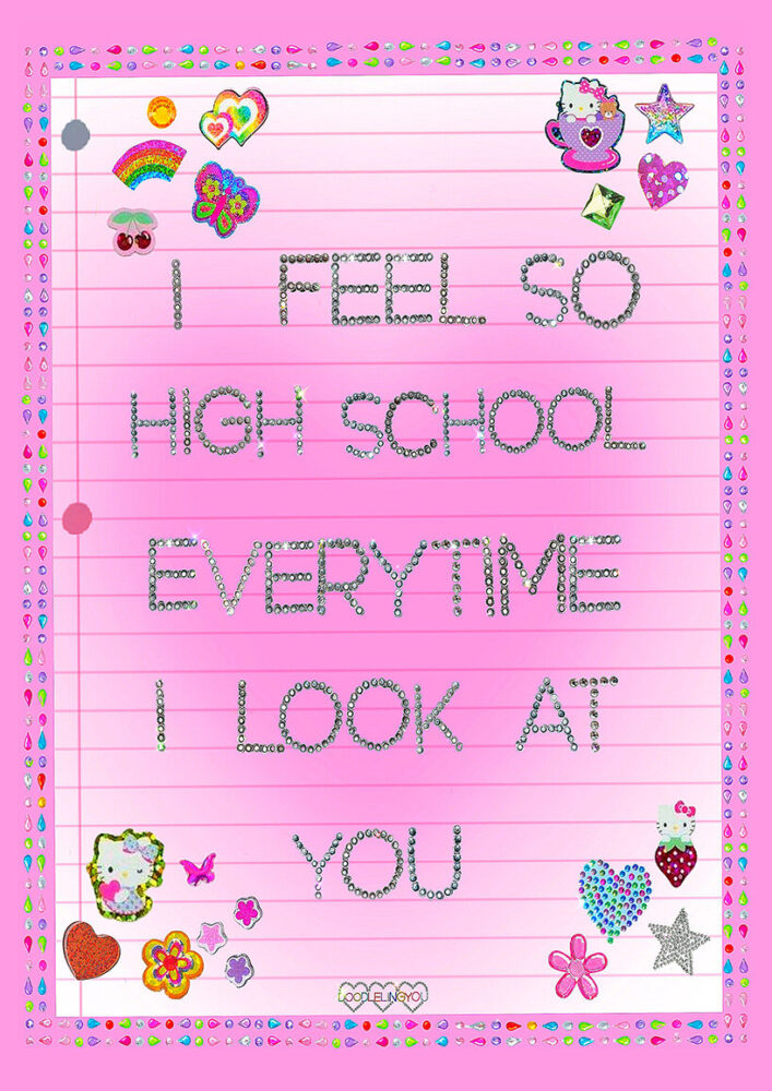 María Domínguez Moreno (DOODLELINGYOU), So High School, 2024 © María Domínguez Moreno
