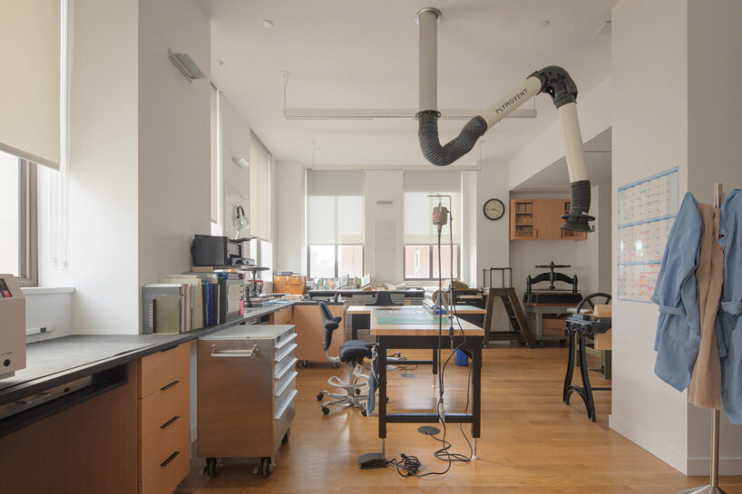 Paper Conservation Studio, East 70th St. entrance with new access ramp, The Frick Collection, New York | image © Nicholas Venezia