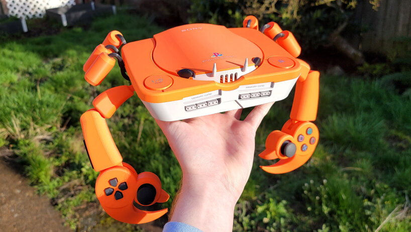 crab playstation 1 console