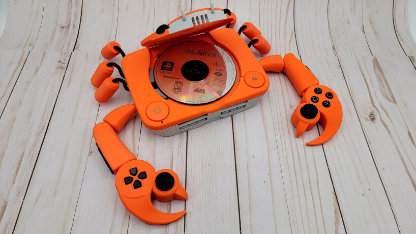 crab playstation 1 console