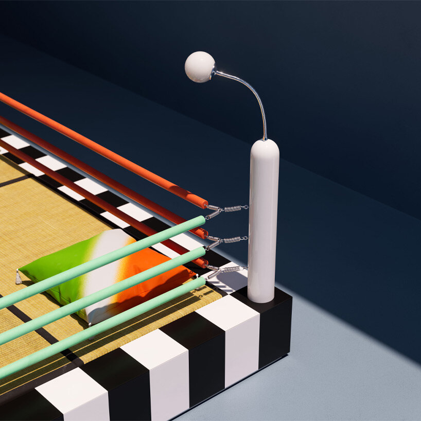 Tawaraya Ring by Masanori Umeda | all images courtesy of Memphis