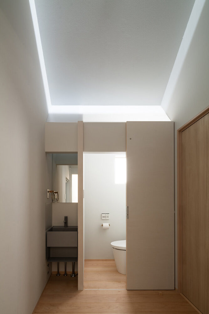 illuminating the interiors with a soft glow