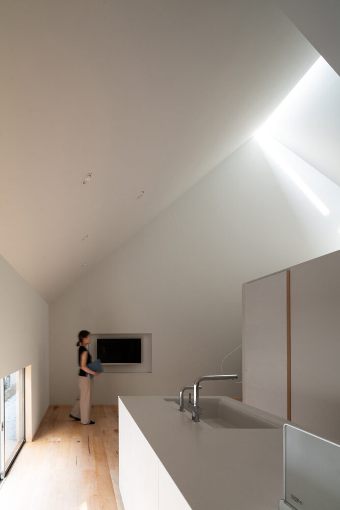 spaces flow into one another