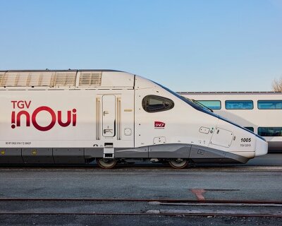 nendo & AREP draw on natural flow of rivers for france's next-generation TGV train design
