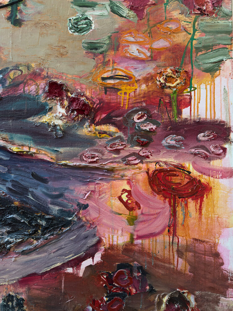 Joan Snyder, Magic Meadow, 1994 (detail)