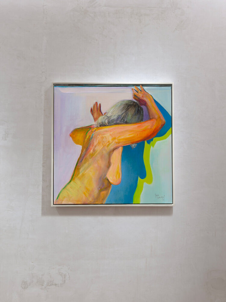 Joan Semmel, Hide and Seek, 2023