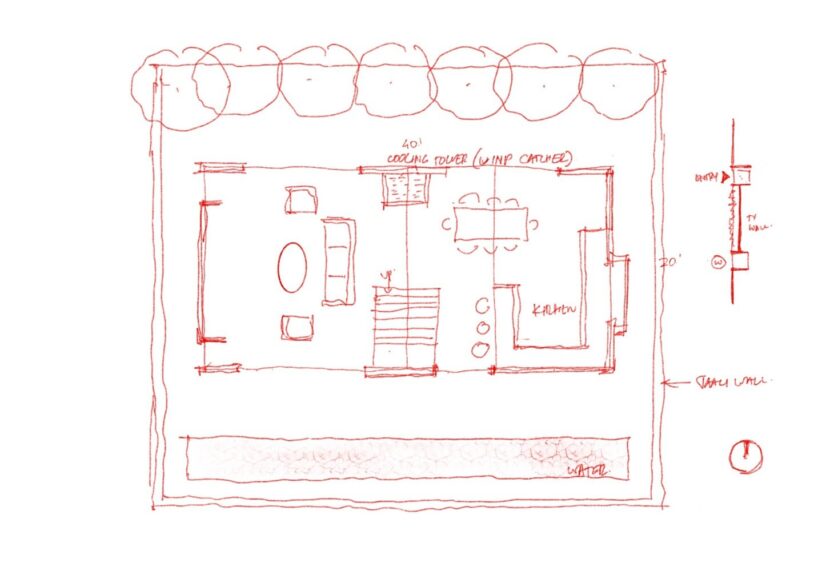 plan - ground floor sketch