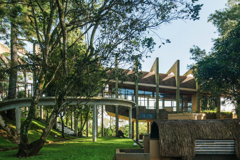 RAD+ar's chapel and villa complex in rural indonesia is a spiritual sanctuary