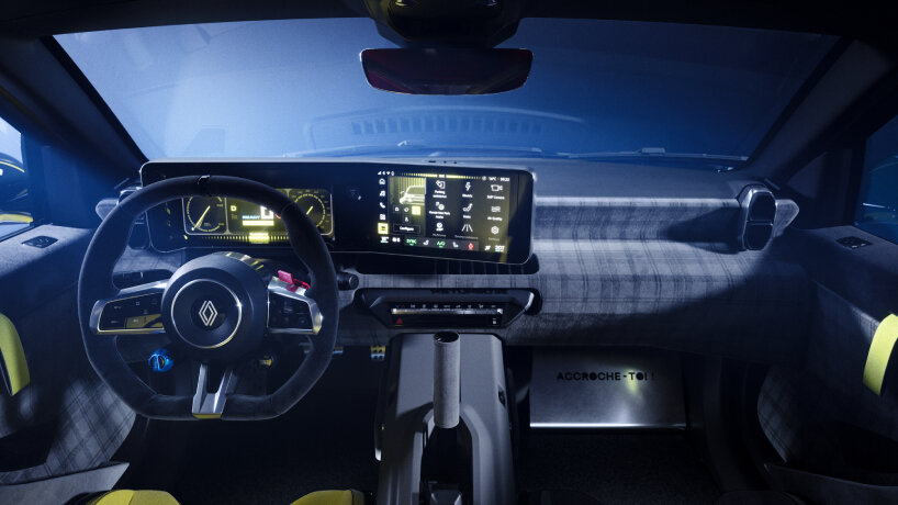 the driver interface includes 10.1-inch and 10.25-inch OpenR screens