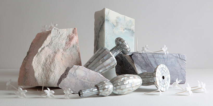 conceived and realized through the expertise of six Lebanese artisans