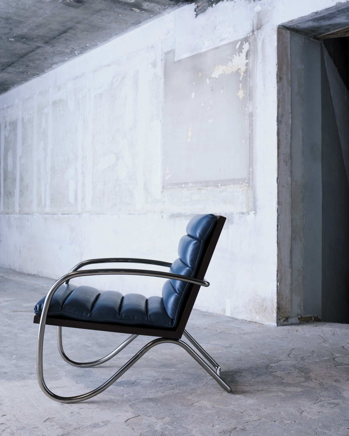 detailed view of Le Fauteuil Visiteur Indochine (1943)