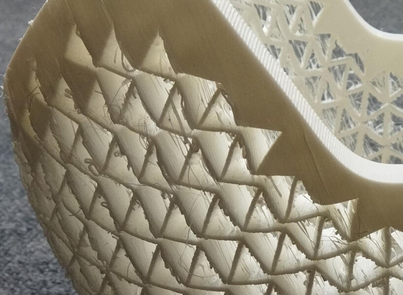 3D printed bike helmet