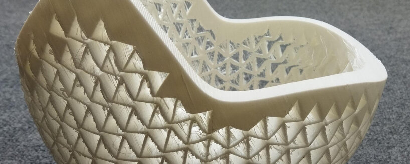 3D printed bike helmet