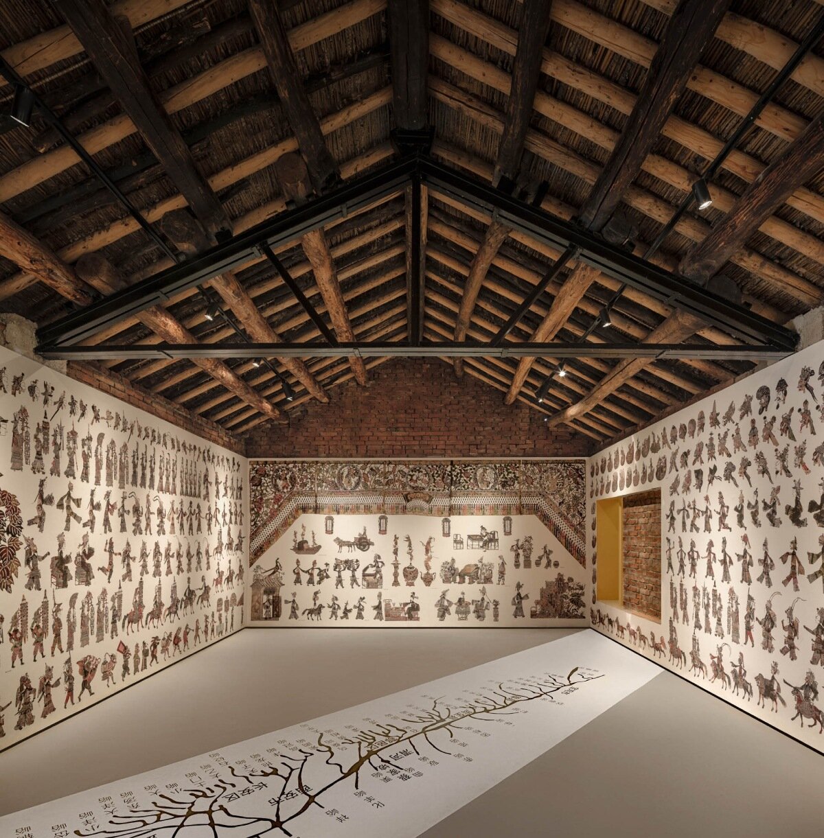 steel mesh curtain veiling daipu architects' china culture hall doubles as rain collecting device
