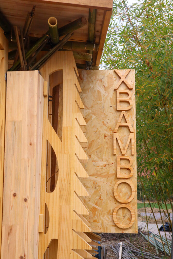 nameplate on window frame