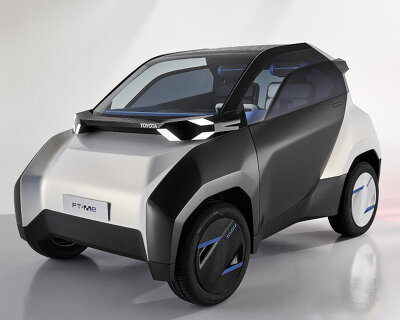 toyota’s microcar FT-Me puts solar panel on the roof to power its battery without a charger
