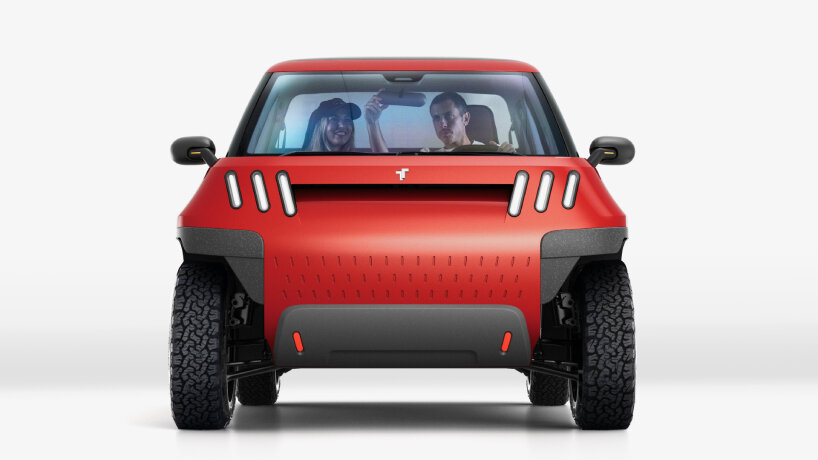 the roofline has been refined for aerodynamics