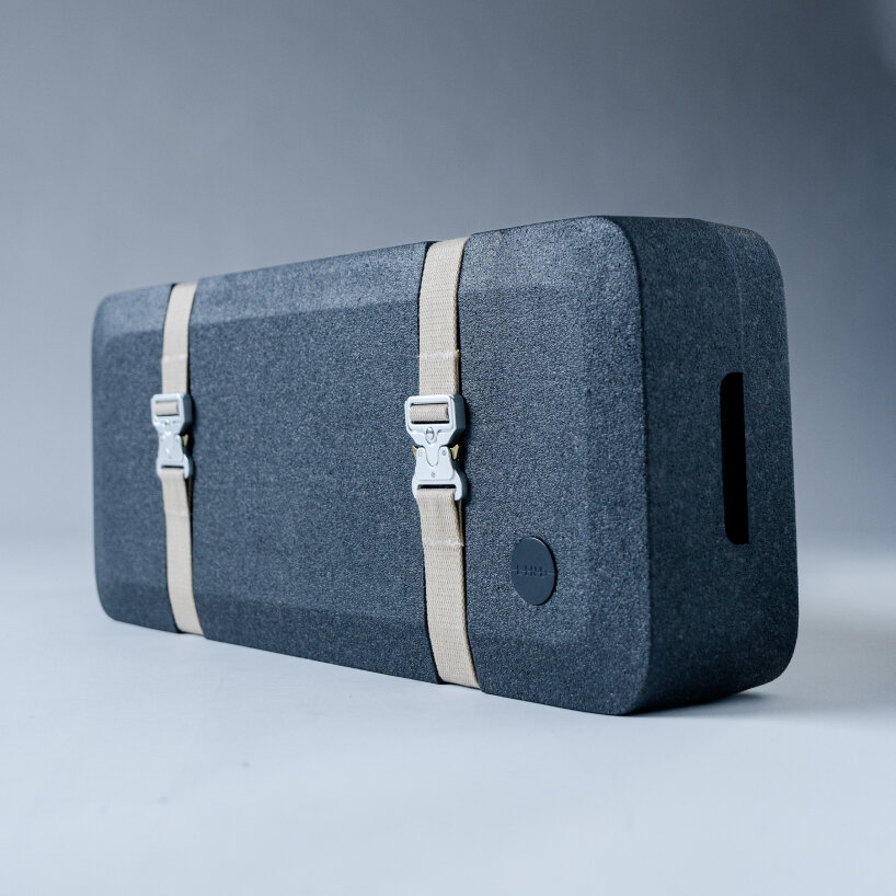 view of the backpack for the equipment