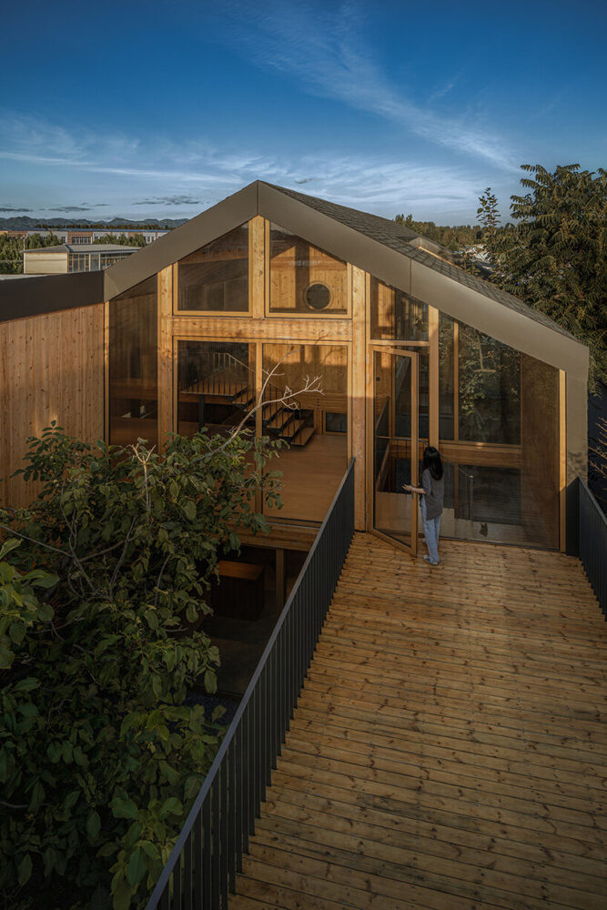 the space is intended to double as a social and cultural hub for the village