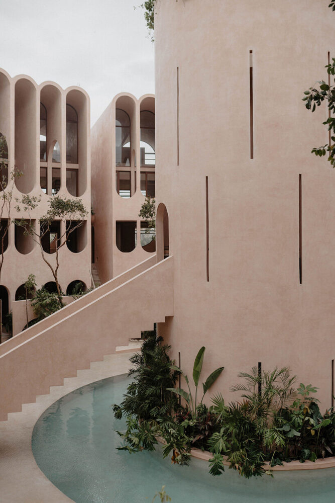 stairwells act as light tunnels