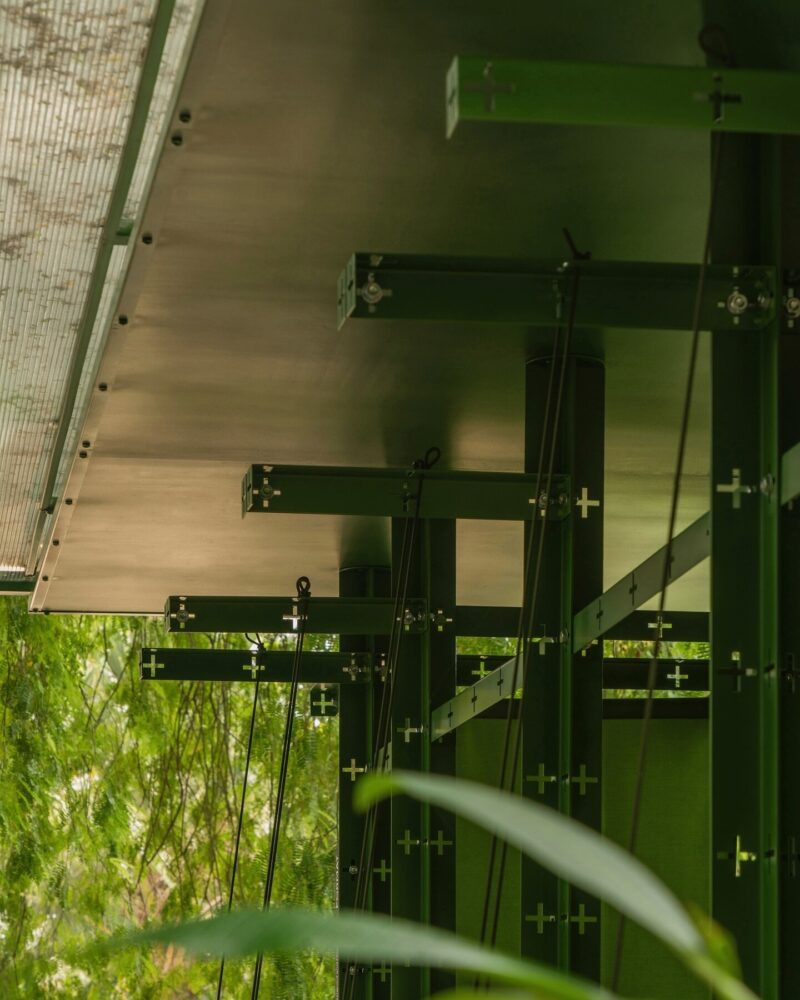 grid-based structure aligns with the scale of the open field