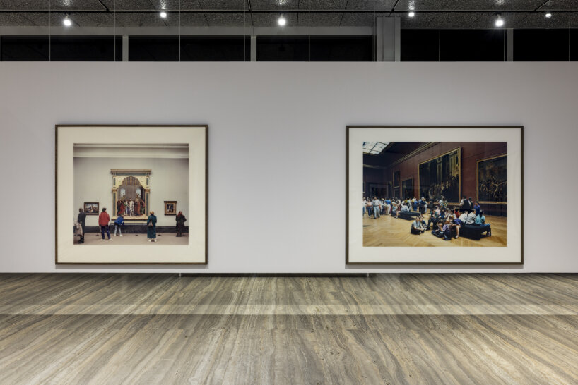 Thomas Struth National Gallery 1 London, 1989, UBS Art Collection; Louvre 1, Paris 1989, courtesy of the artist
