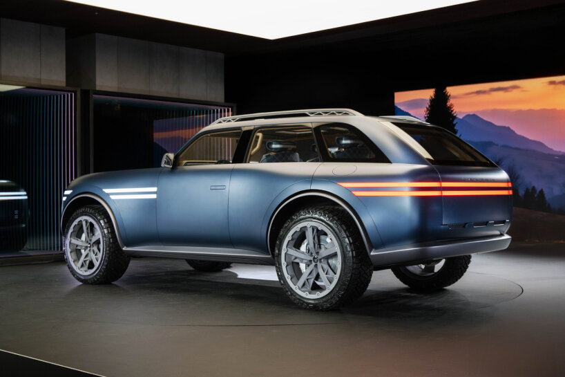 clean lines highlight the structure of the SUV