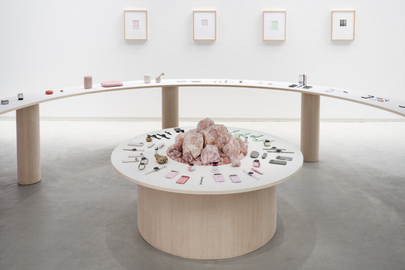 aside from the interactive light sculptures, Google also presents the second part of its exhibition