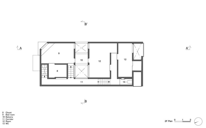 second floor plan