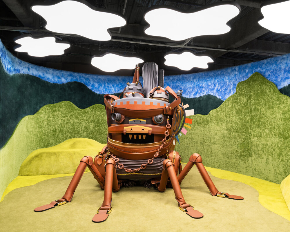 OMA's immersive 'crafted world' exhibition charts two centuries of loewe's history in tokyo