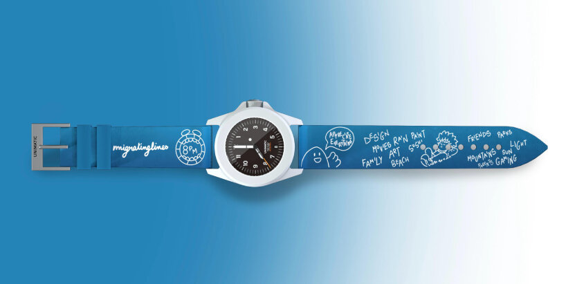 migrating lines watch straps