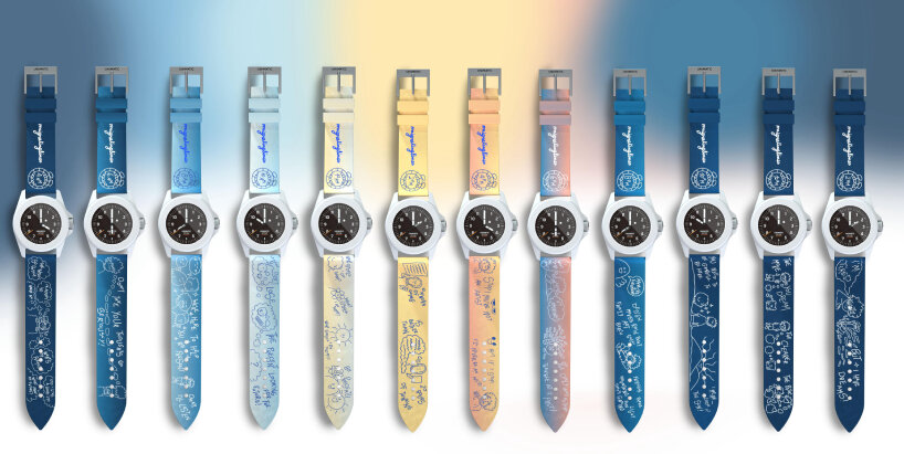 migrating lines watch straps