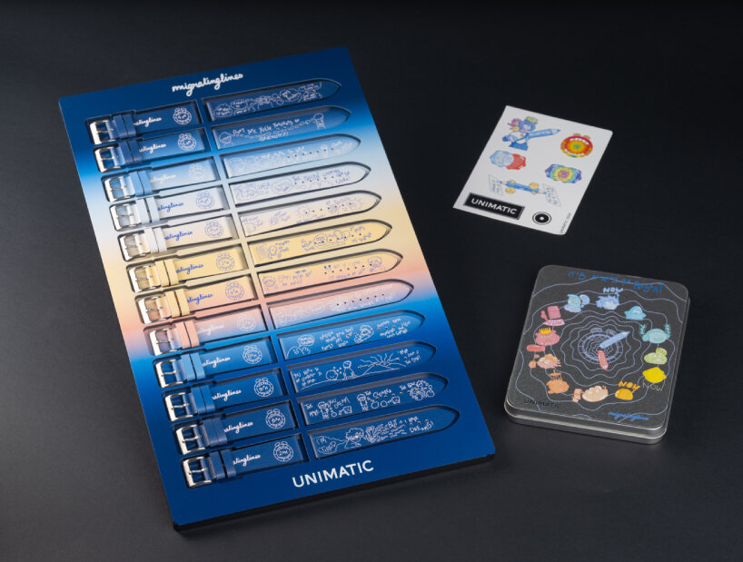 migrating lines watch straps