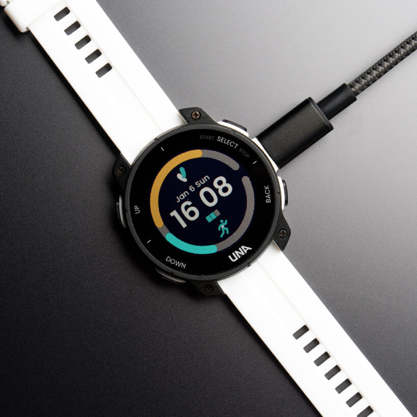 the device is rechargeable using USB-C