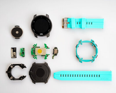 modular sports watch UNA can be dismantled and repaired at home
