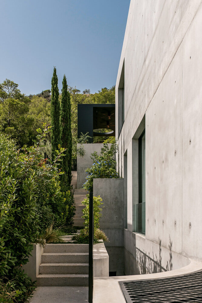 the design envisions a future where nature could ultimately overtake the built form