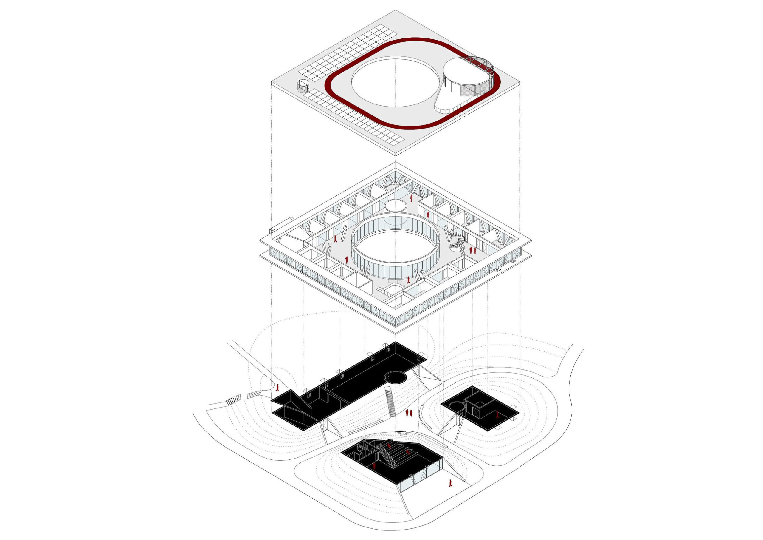 exploded axonometric